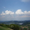 Widok z Dąbrowskiej Góry na jezioro
